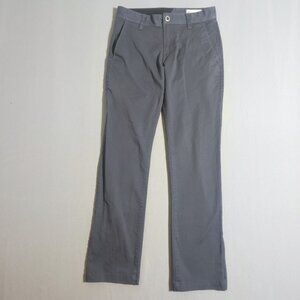 Volcom casual chino pants men's size 28 grey colour straight leg